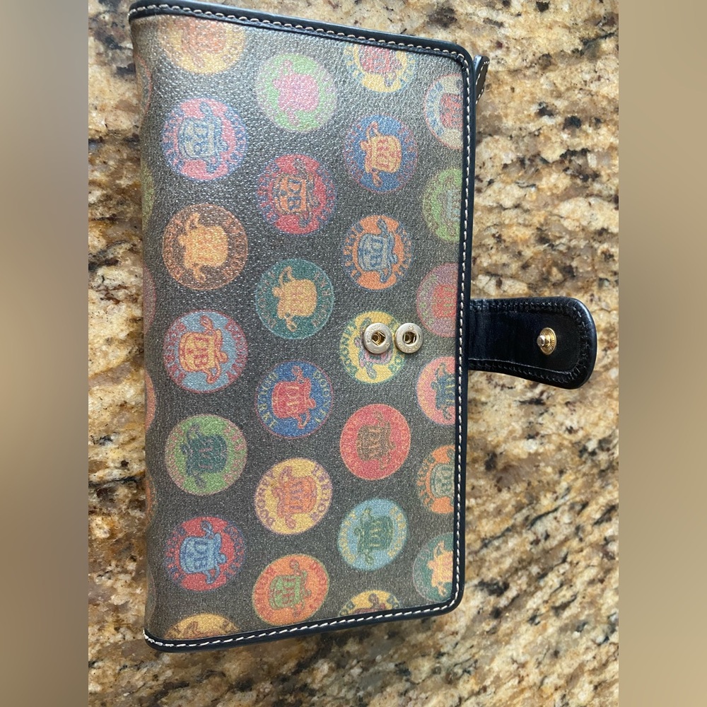 Dooney & Bourke Multicolor Circle Pattern Wallet - image 2